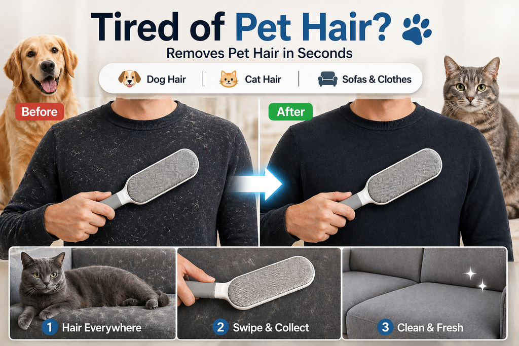 FurClean Pro – Pet Hair Remover